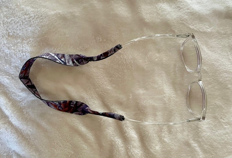 Berkley Sunglasses Eyewear Retainer Neoprene Strap Camo Color NWOT - 15in x 1in
