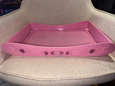 Disney Princess Pink Serving Tray Tea Cart Accessory Replacement Used Good