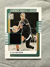 2025 Panini Donruss WNBA A’ja Wilson Jersey Series #49 Relic Las Vegas Aces
