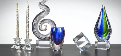 Badash Saturn Crystal Candle Holders - Thumbnail 5