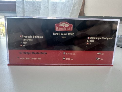 Altaya 1/43 Scale - Ford Escort WRC - Rallye Monte Carlo 1999 #19 - Delecour - Foto 5 di 5