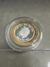 Reno Hilton Limited Edition $10 Silver Strike Gaming Token - Year of the Tiger