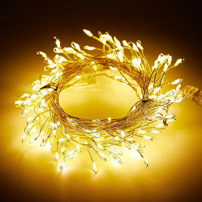 String Lights LED String Lights With Remote Control For Wedding Party Garden Decor