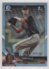 2018 Bowman Draft Chrome Sky Blue Refractor 68/402 Sean Hjelle #BDC-139 fo7