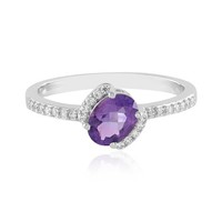 Cavill Silberring Amethyst 1,10Ct Ovalschliff 925 Sterling Zirkonia Damen-