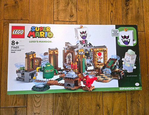 LEGO Super Mario Luigi’s Mansion Haunt-and-Seek 71401 Set 877pcs 8+ 2022