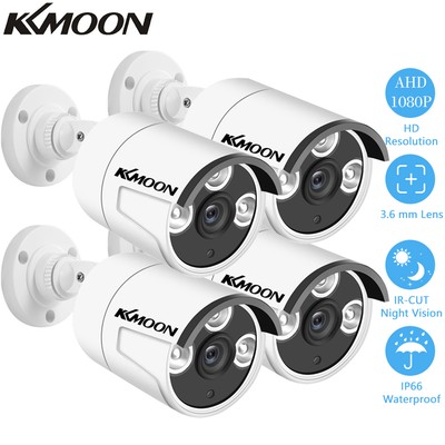KKMOON AHD 1080P 2MP Security Camera Outdoor Surveillance For Analog DVR System