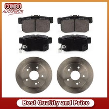 Rear Brake Rotors Ceramic Brake Pads Fits 2006 2007 2008 2009 2010 Honda Civic Rear Brake Rotors Ceramic Brake Pads Fits 2006 2007 2008 2009 2010 Honda Civic