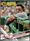 2017 Topps Update Variation #287 Aaron Judge Rookie Card RC In Dugout SP
