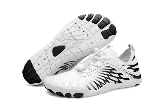 Breathable Wide Toe Barefoot Shoes for Men & Women - Non-Slip Minimalist Athl...