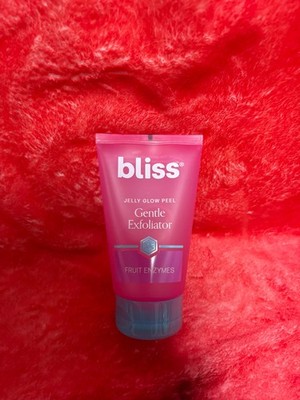 Bliss Jelly Glow Peel Gentle Exfoliator with Fruit Enzymes, 4 fl oz 120 ml - New
