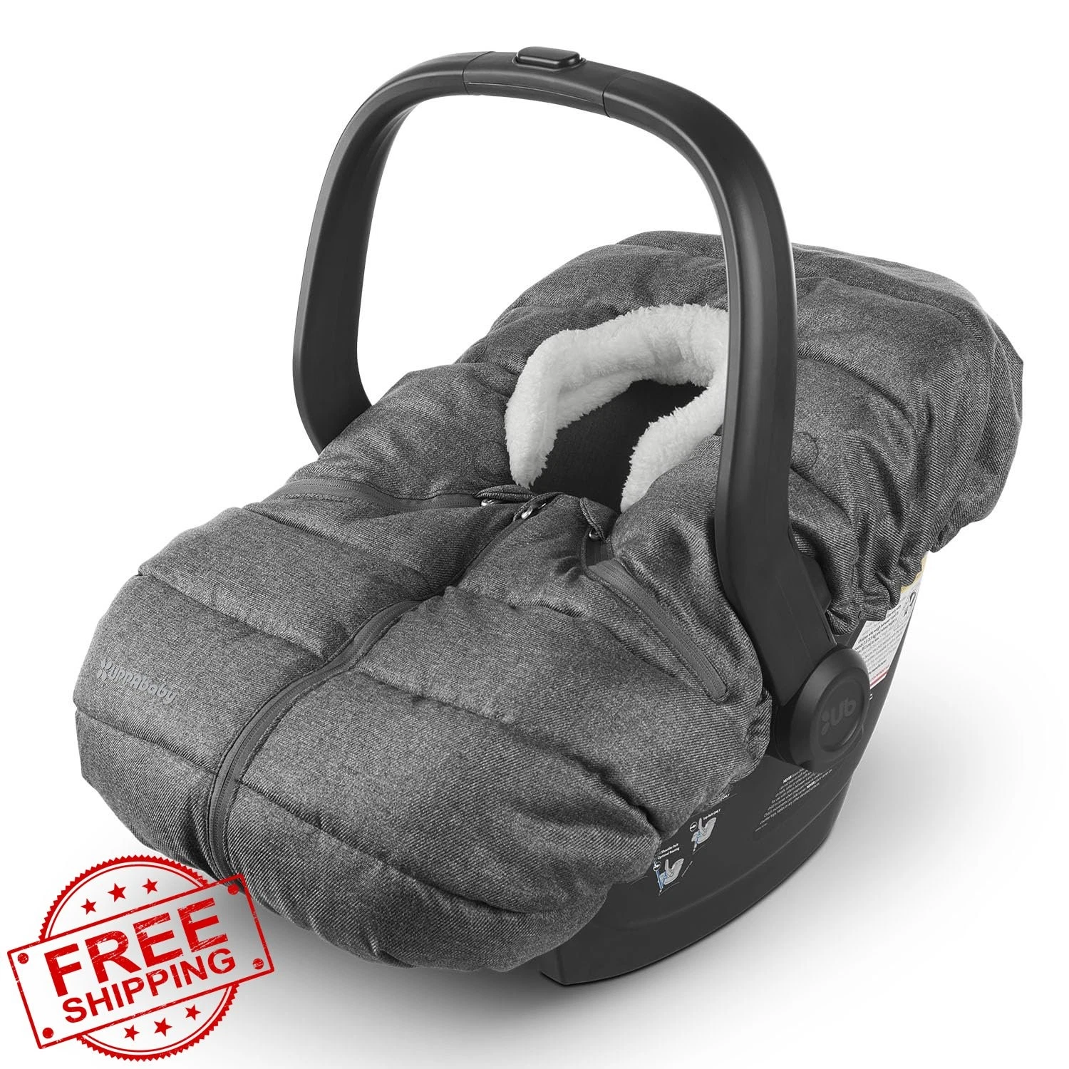 UPPAbaby CozyGanoosh Charcoal Mélange Seat