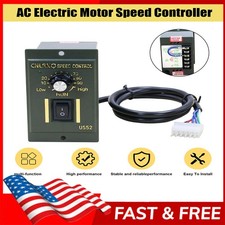 110V AC 120W Electric Motor Speed Controller Reversible Switch Regulator Switch