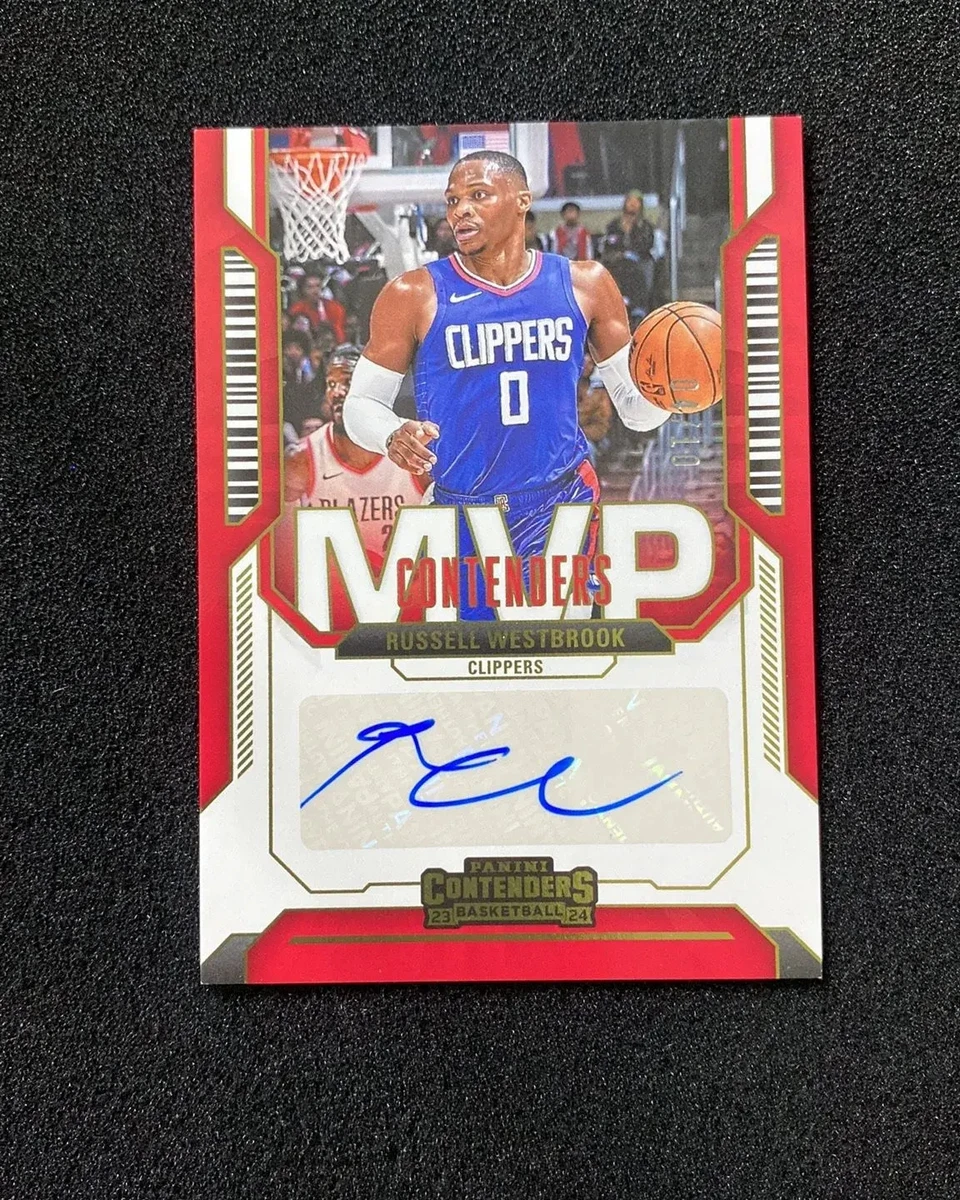 Russell Westbrook Basketball Autographed Sports Trading Cards for