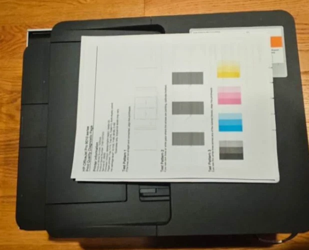 Hp Office jet pro 9010 series All-in-One Wireless Printer -12page /tested - Image 2 of 2