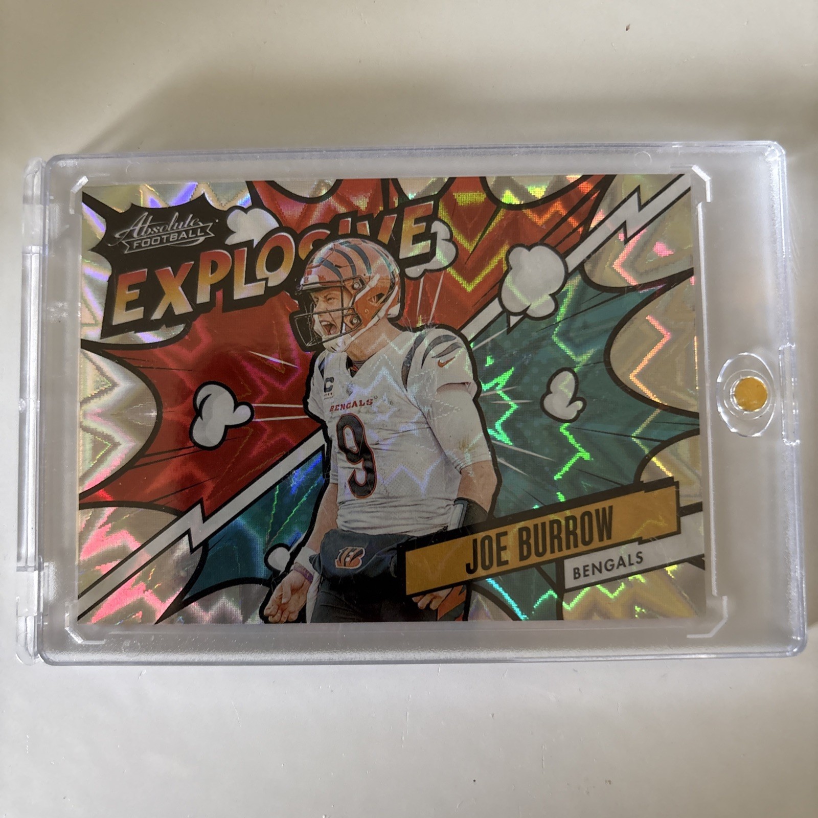 2024 Panini Absolute - Explosive Joe Burrow #EX-JBW