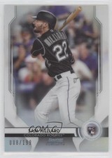 2020 Bowman Sterling Rookies Refractor 8/199 Sam Hilliard #BSR-66 0ld5