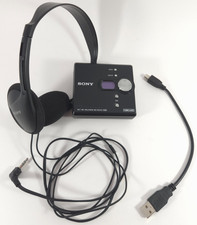 Sony MZ-NE410 Net MD MiniDisc Walkman Player, Headphones, USB Cable - Working 