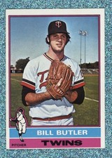 1976 Topps Baseball Set Break # 619 Bill Butler - Twins - Free Shipping