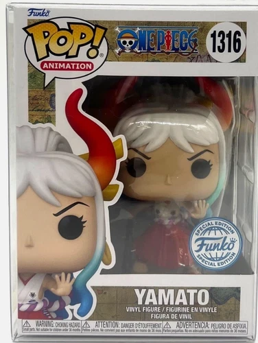 Funko Pop! One Piece Yamato #1316 Special Edition with POP Protector