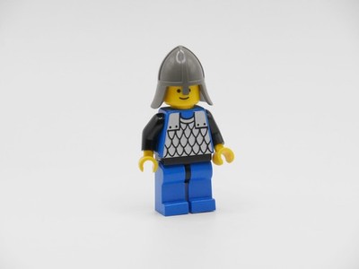 LEGO  Castle: Minifigur - cas142 - Scale Mail - Blue