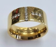 18ct Gold Diamond Ring Size "W"