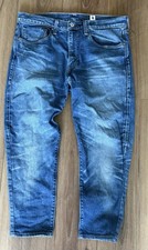 Rare Levi  s Made In Japan 502 34x24Denim Tapered Jeans Big E