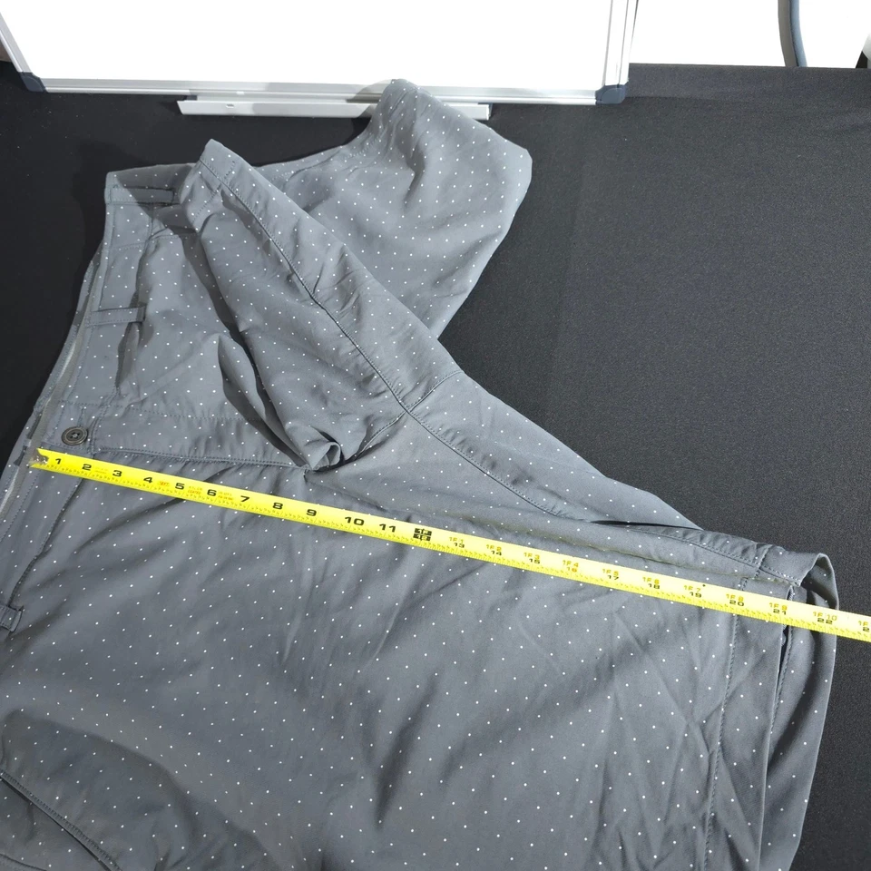 Мужские шорты для гольфа Under Armour 42 серые в горошек свободные HeatGear легкие спортивные - Изображение 3 из 4