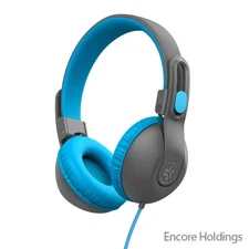 Jlab Jbuddies Studio 2 On-Ear Kids Wired Headphones - JKSTUDIO-GRYBLU-BOX