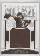 2020 Panini National Treasures Colossal Materials 70/99 Chris Paddack #CM-CP 2p7