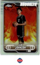2024-25 Topps Chrome #159 Cam Johnson Refractor