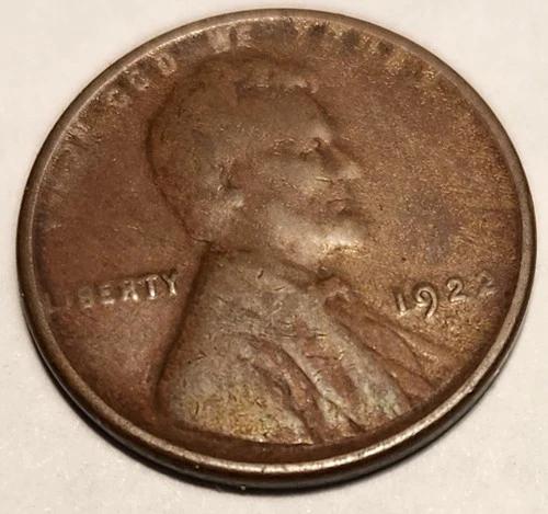 1922-D Lincoln Wheat Cent Penny Very Fine