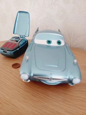 Cars 2 Finn McMissle Remote Control Car & Remote -not Tested A9 - Image 1 of 4