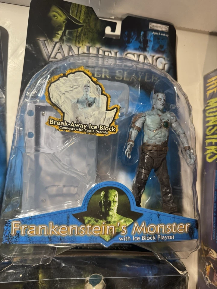 Lote de 3 Van Helsing Frankenstein Monster Jakks Pacific Foto 3 de 4