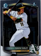 2025 Bowman Draft #BDC-28 Gavin Turley Chrome