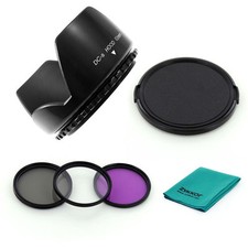 82 PETAL LENS HOOD  CPL UV FLD Filters  CAP for Sigma 24-70mm f/2.8 CAMERA,NEW