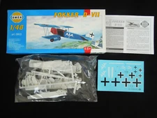 Fokker D - VII WW1 German fighter plane 1/48 Smer 0800 plastic model kit