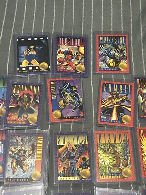 Marvel X-Men TCG  Series & Series 2 Trading Cards Lot Set 1993