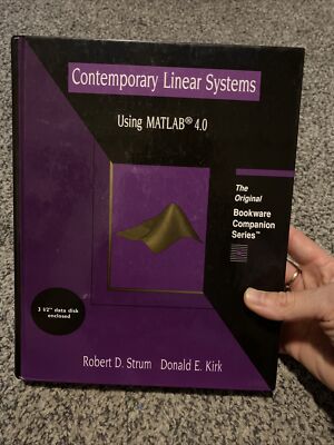 Contemporary Linear Systems Using Matlab 4.0 Robert Strum Hardcover