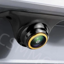 1080P HD Reverse Camera Car Rear View Backup Parking Camera Fisheye Golden Lens