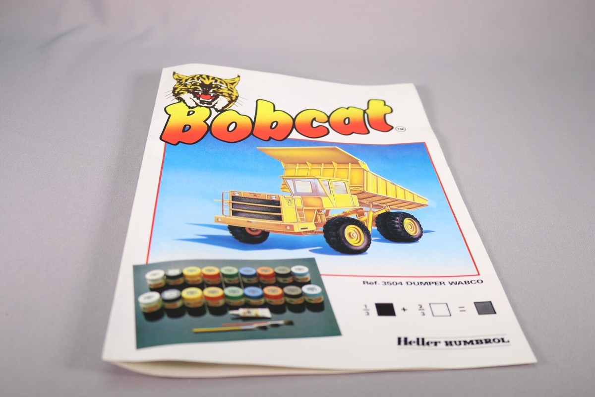 Maquette Heller Humbrol 3504 – Camion Benne Bobcat Wabco – Échelle 1/43 – Occasion