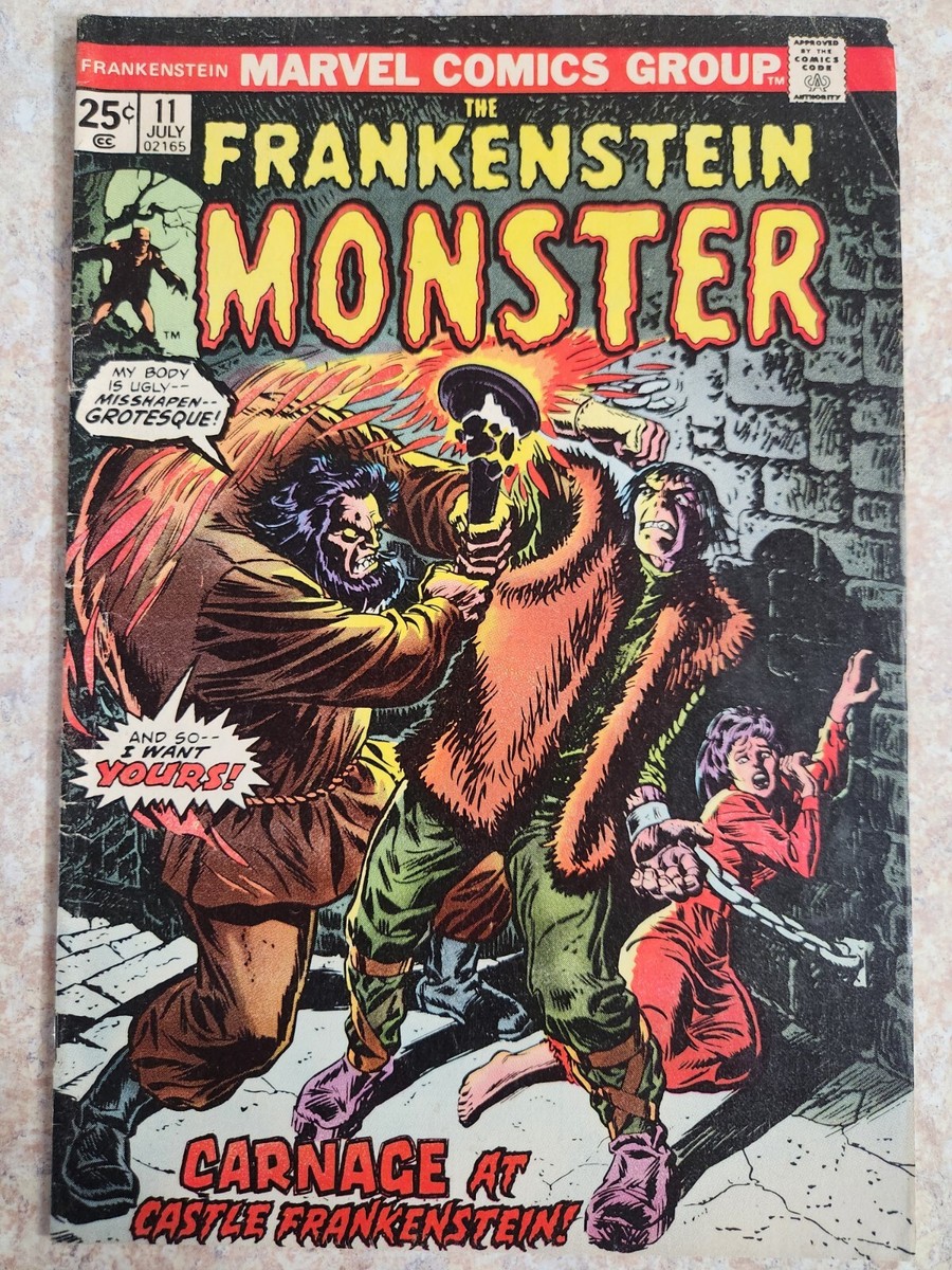 The Frankenstein Monster #11 Marvel Comics 1974 | eBay