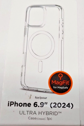 Spigen White Ultra Hybrid MagFit Case for iPhone 1iPhone 16 Pro Max ACS07998 - Picture 3 of 4