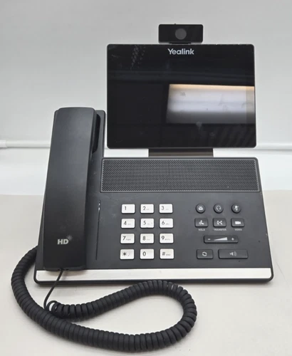 Yealink Flagship Smart Video VoIP Phone Model VP59 w/ Camera Handset & Stand