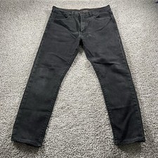 Vintage Levis Jeans Mens 34 Black 512 Casual Straight Denim Streetwear