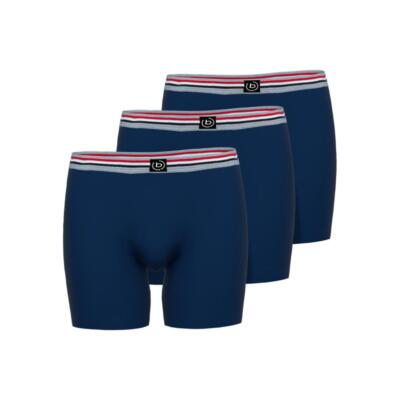 Bugatti Herren Longpants 3er Pack Boxershorts Unterhosen Baumwolle Single-Jersey