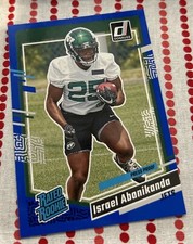 2023 Panini Donruss - Rated Rookie Press Proof Blue #379 Israel Abanikanda (RC)