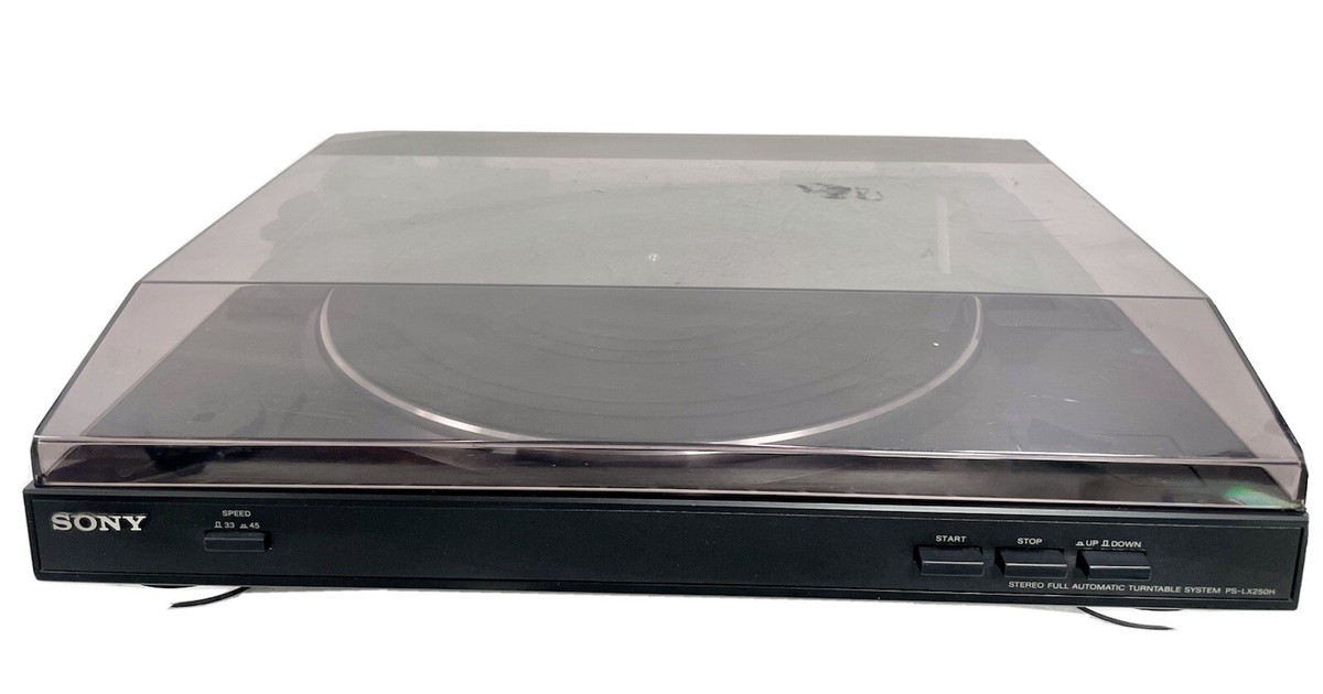 SONY PS-LX250H Automatic Stereo Turntable System Record Player LP