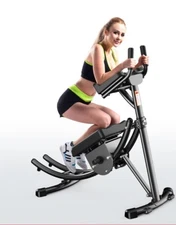 Ab Machine Core & Abdominal Workout Equipment For Home Gym Adjustable Ab Crunch