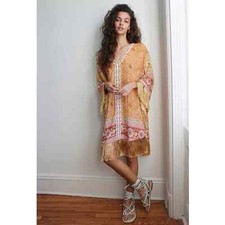 Spell & the Gypsy Collective $288 Portobello Road Tassel Dress Size Large